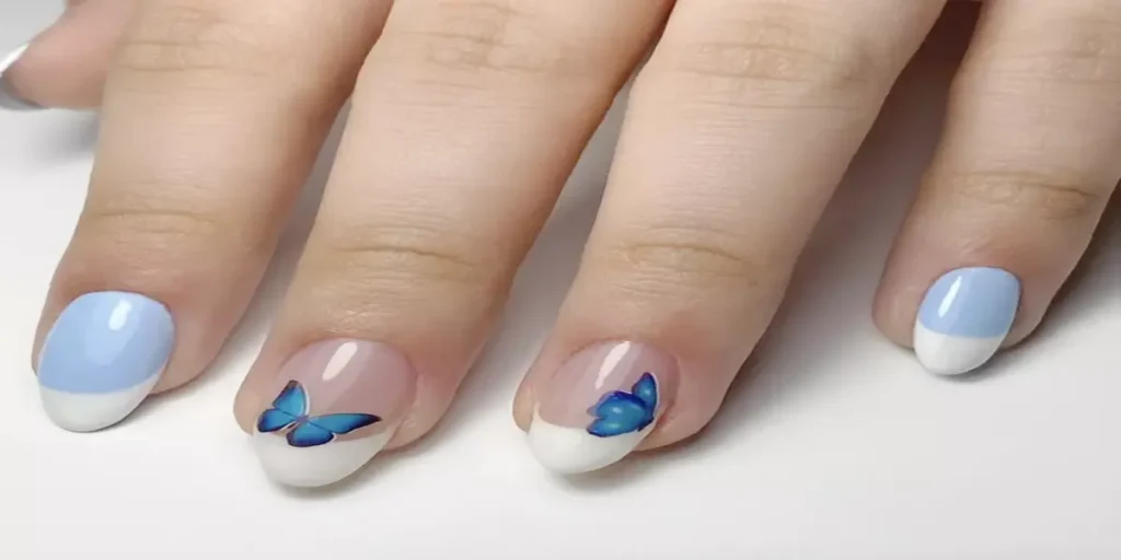 21 Baby Blue Nail Ideas That Elevate the Classic Color